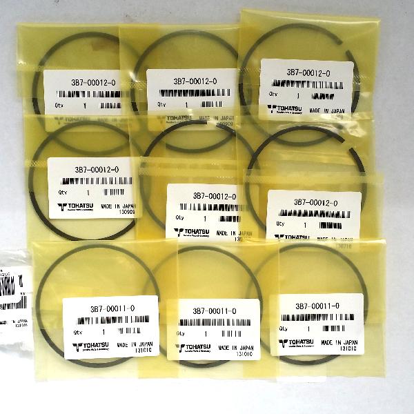 3B7871231M Piston Ring Set Std (3 Ring Piston)