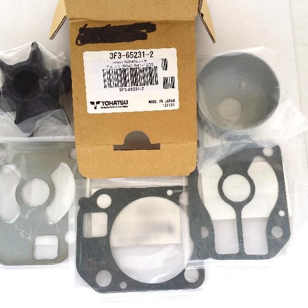 3F3652312M Chrome Plated Water Pump Kit