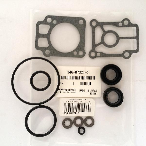 346873216M Lower Unit Gasket Set Superseded to 346873217M
