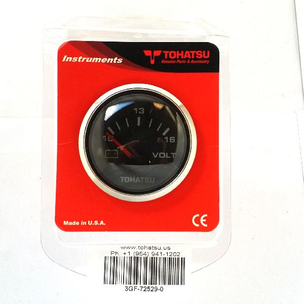 3GF725290M Voltmeter - Black (FVP7157)