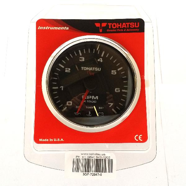 3GF726470M Tachometer - Tldi - Black (FTC1918) Superseded to 3GF726471M