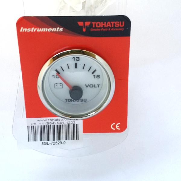 3GL725290M Voltmeter - White (FVP7156)